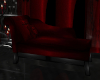 Red Black Chaise Lounge