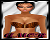 Leopard Bustier C Cup