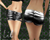 Buckled Leather Shorts