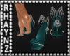 'Eva Teal Pumps