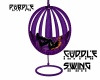 Purple Cuddle swing