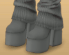 K Fall Grey Boots