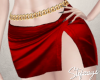 S. Cleo Skirt Red