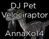 DJ Pet Velociraptor