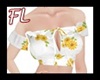 {FL}Flower Sexy Top