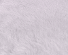 white fluffy rug