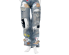 Beary Ripped Baggy Jeans