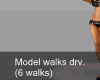 Model walk [6walks] drv