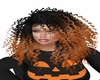 black n red hair