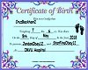 Cruz Birth Certificate