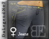 [B.E] Tight Jeans Gray