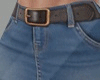 ♥ Denim Mini Skirt