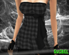 [GZ] Gray Plaid Dress