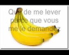 la banane + animation
