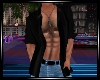 Open Black Shirt