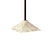 cream ceiling light