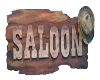 saloon sign for wall