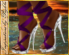 I~Glass LoopHeels*Purple