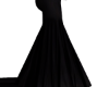 Black Train Skirt