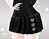  ♡ Heart Skirt Goth