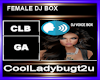 FEMALE DJ BOX
