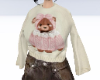 cute teddy sweater !