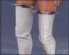 $ Spike Boots WHITE