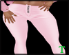 pink silk pants