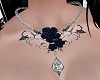 Necklace night rose–an