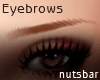 !!(n) Eyebrows brown