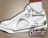 [D] Me white sneakers