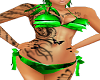 Green Rave Bikini 2