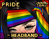 ! Pride Black Headband