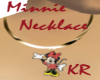 *KR-Minnie Mouse Necklac
