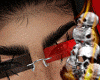 2 tone glasses | red