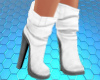 Leather Boots White
