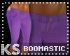 {K} Purple Capris Boomma