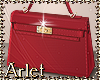 Velina Red Purse