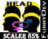 HEAD SCALER85%F/M