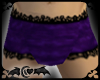 Purple Blk Lacy Panties