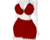 Christmas Fur Dress