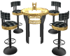 (H)Gold chair set