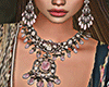 Q! Blue-Pink Necklace