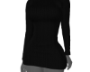 .M. Knitted Dress-Black