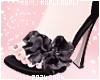 $K Pretty Black Heels
