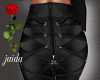 Laced Leather Black