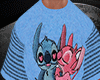 Stitch Blue Pijama top