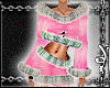 [W] Xmas Pink Fur dress