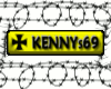 Kennys 69 NAME tag