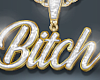 T♡ Bitch Chain Gold